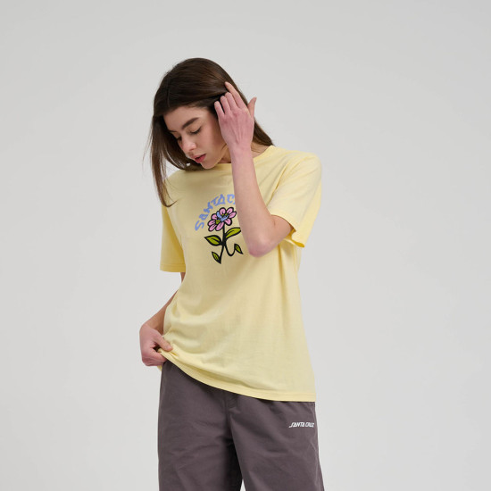Santa Cruz Γυναικεία κοντομάνικη μπλούζα Delfino Flower Front T-Shirt